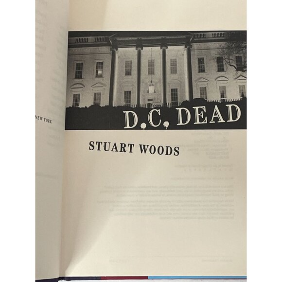 DC Dead by Stuart Woods Stone Barrington Book 2 Hardcover Mystery Thriller - Picture 5 of 7
